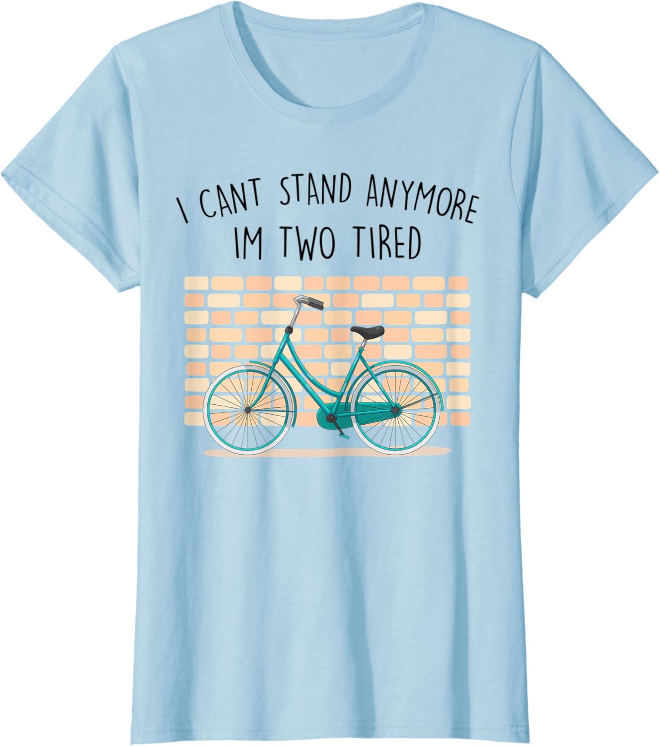 Dad Jokes I Can’t Stand Anymore, I’m Two Tired Joke TShirt